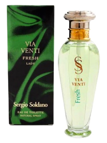 عطر ادکلن ویا ونتی فرِش لیدی سرجو سولدانو - Via Venti Fresh Lady Sergio Soldano - بررسی، قیمت و خرید