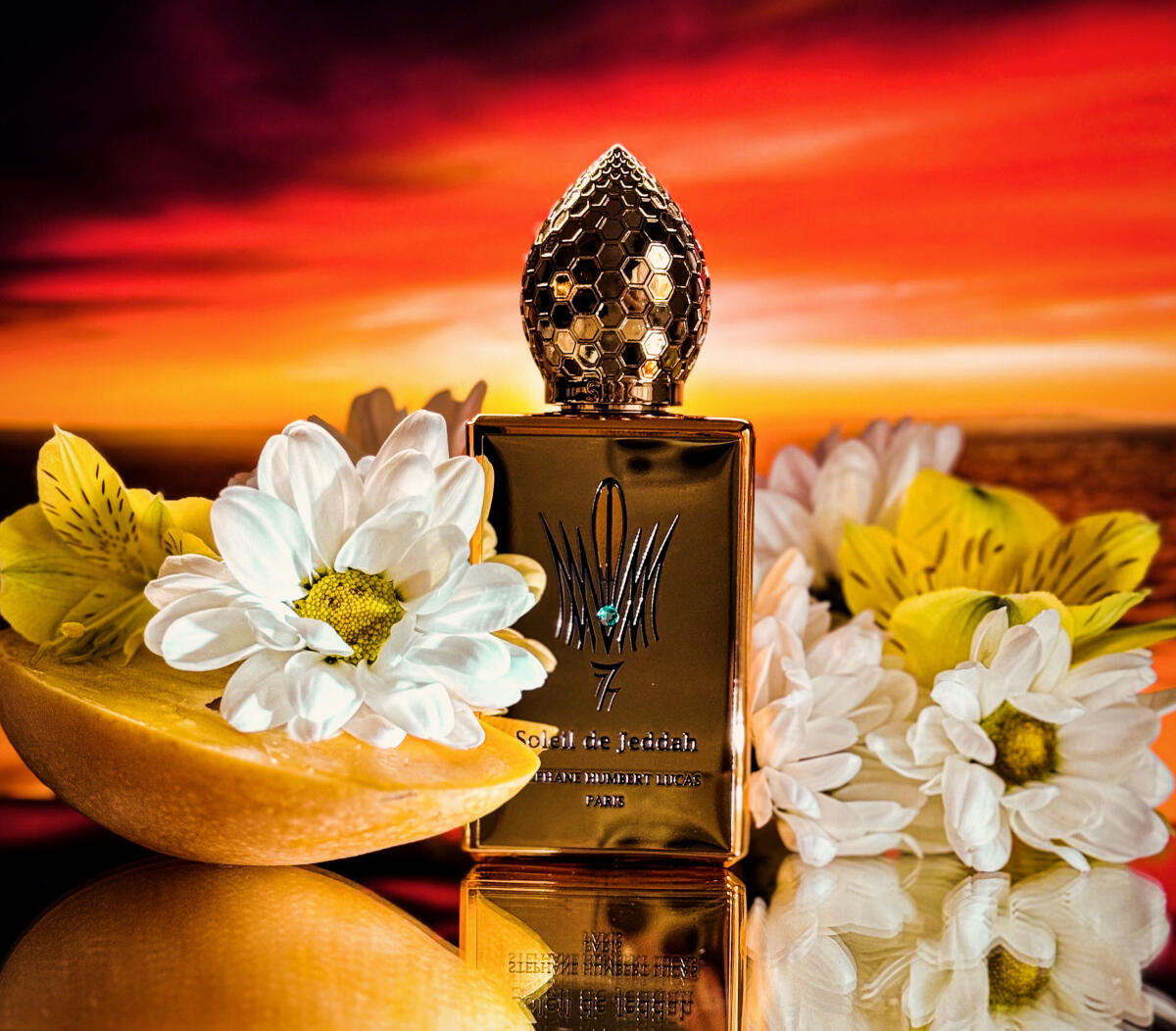 عطر ادکلن سولی دو جده - منگو کیس استفان هامبرت لوکاس هفتصد و هفتاد و هفت - Soleil de Jeddah - Mango Kiss Stéphane Humbert Lucas 777 - بررسی، قیمت و خرید