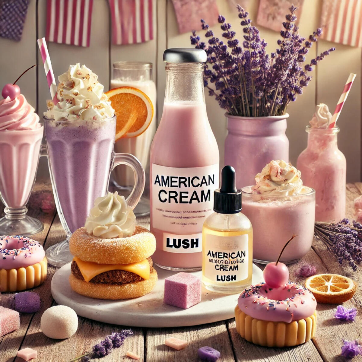عطر ادکلن آمریکن کریم لاش - American Cream Lush - بررسی، قیمت و خرید