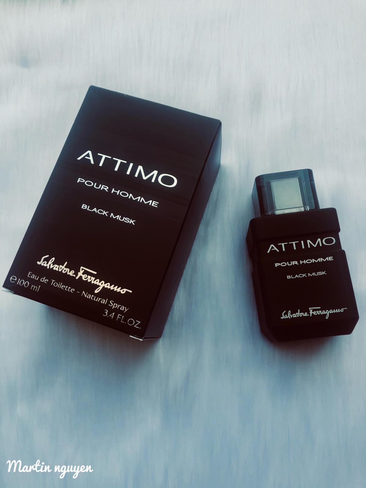 عطر ادکلن اتیمو بلک ماسک پور هوم سالواتوره فراگامو - Attimo Black Musk Pour Homme Salvatore Ferragamo - بررسی، قیمت و خرید