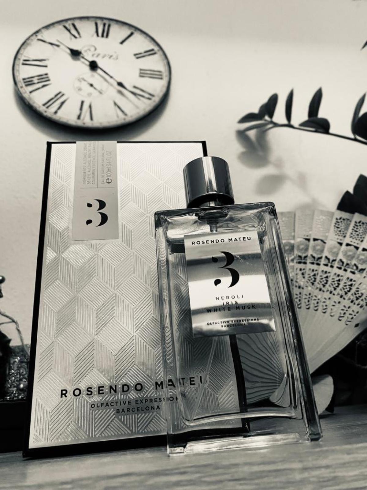 عطر ادکلن نو 3 نرولی، آیریس، وایت ماسک رزندو ماتئو اولفکتیو اکسپرشنز - NO 3 Neroli, Iris, White Musk Rosendo Mateu Olfactive Expressions - بررسی، قیمت و خرید