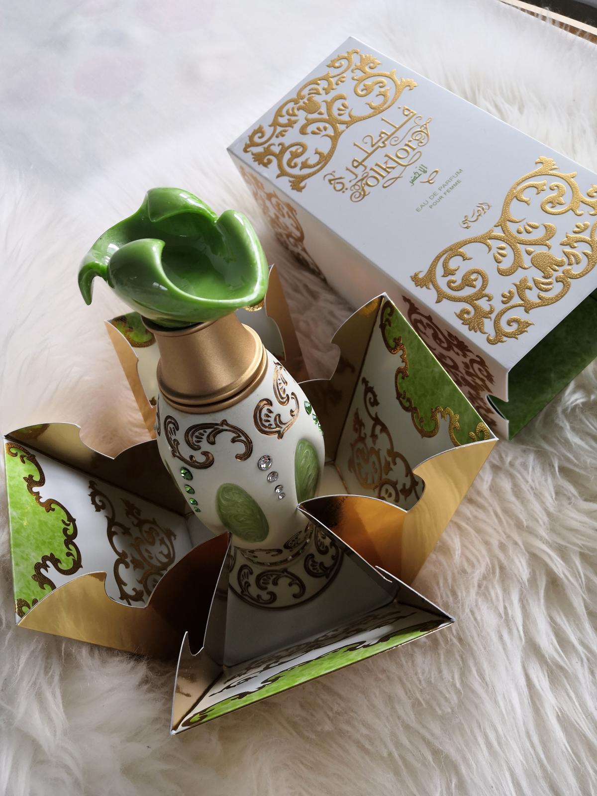 عطر ادکلن فولکلوری ال وارد گرین راساسی - Folklory Al Ward Green Rasasi - بررسی، قیمت و خرید