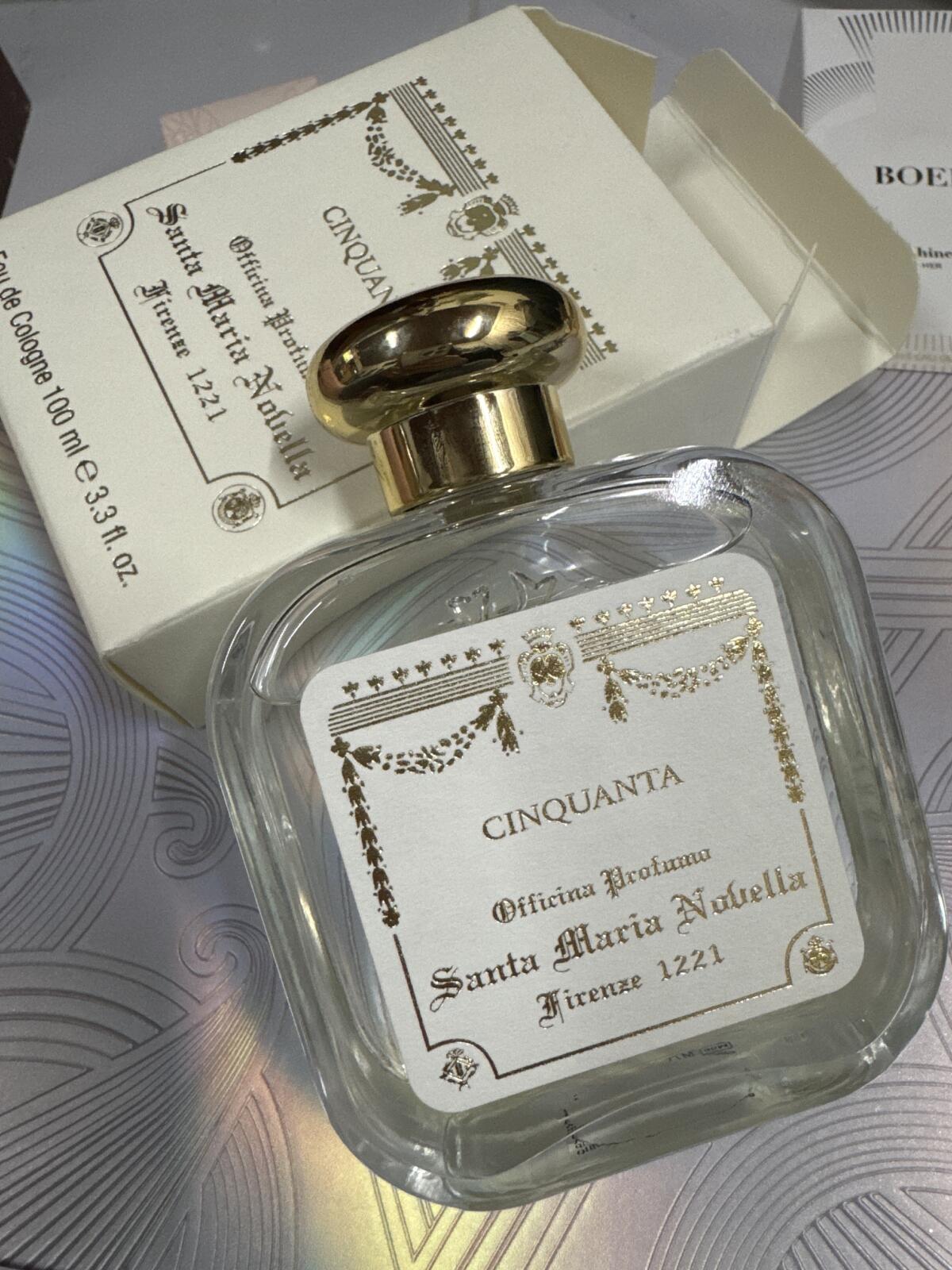 عطر ادکلن آکوا دی کلونیا چنکوانتا سانتا ماریا نوولا - Acqua di Colonia Cinquanta Santa Maria Novella - بررسی، قیمت و خرید