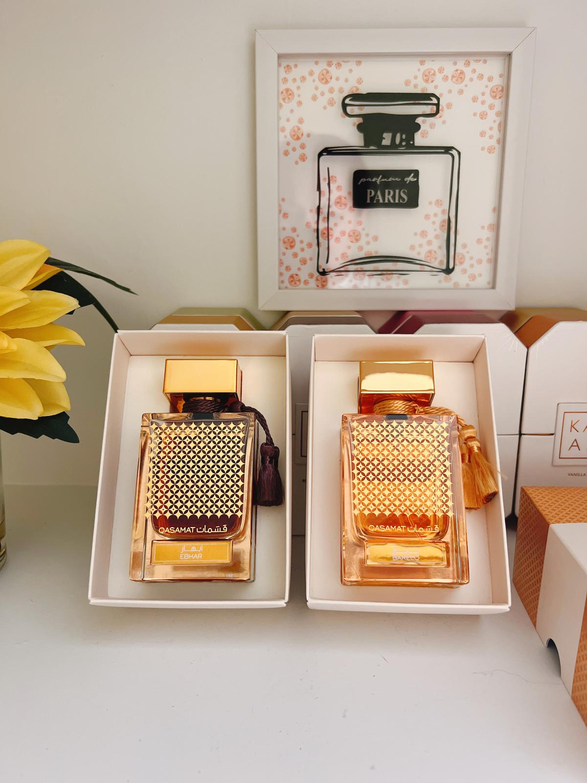 عطر ادکلن قَسَمَت اِبحار راساسی - Qasamat Ebhar Rasasi - بررسی، قیمت و خرید