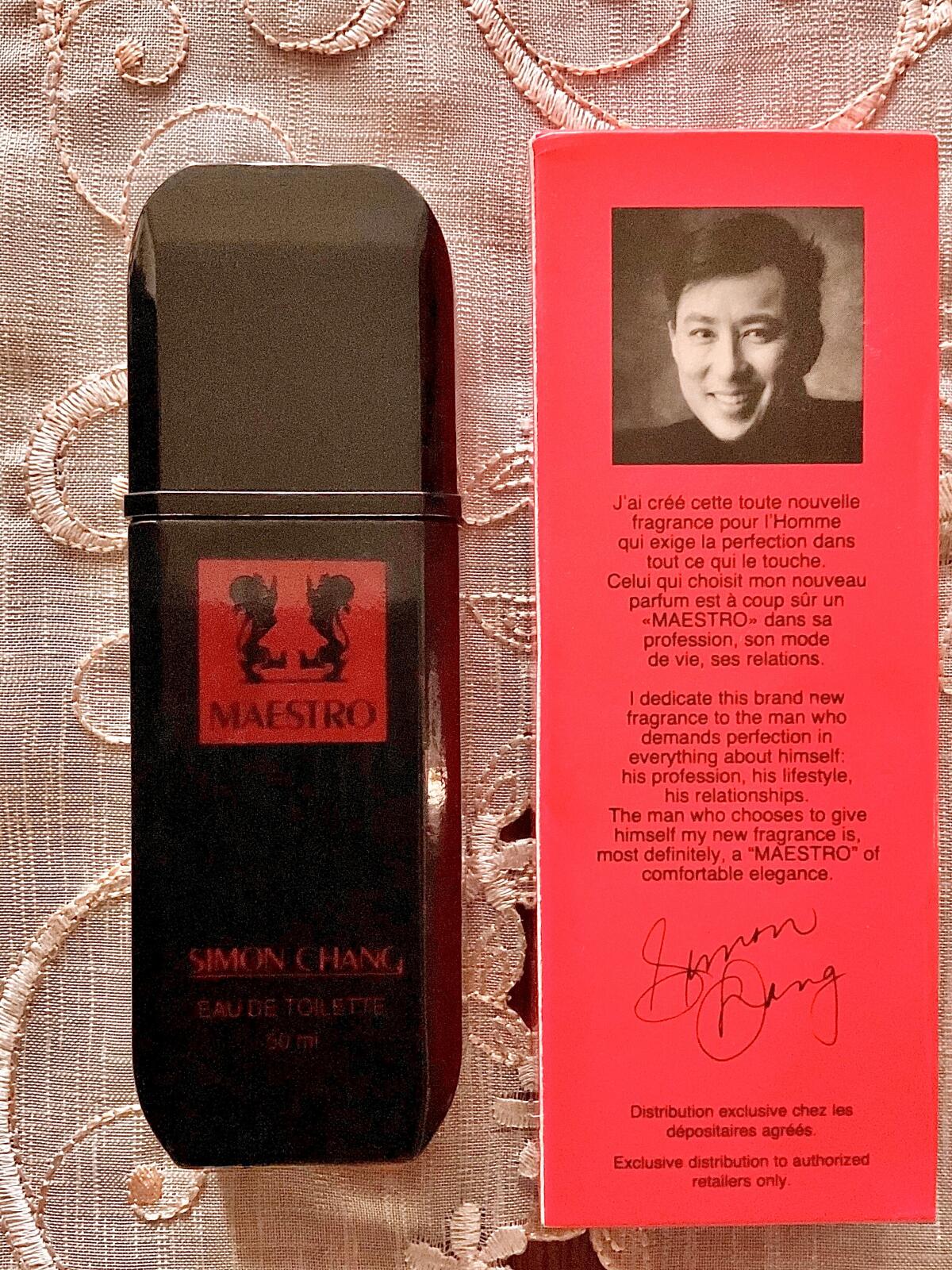 عطر ادکلن مایسترو سایمون چانگ - Maestro Simon Chang - بررسی، قیمت و خرید