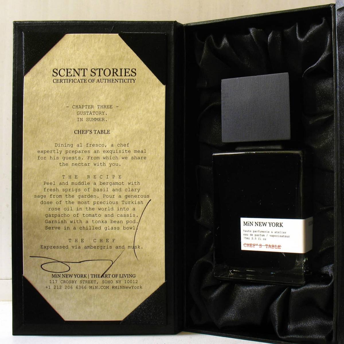 عطر ادکلن چفز تیبل میِن نیو یورک - CHEF'S TABLE MiN NEW YORK - بررسی، قیمت و خرید