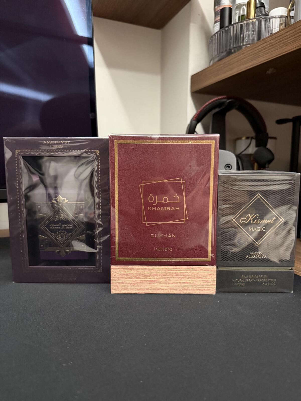 عطر ادکلن خمراه دخان لطافا پرفیومز - Khamrah Dukhan Lattafa Perfumes - بررسی، قیمت و خرید