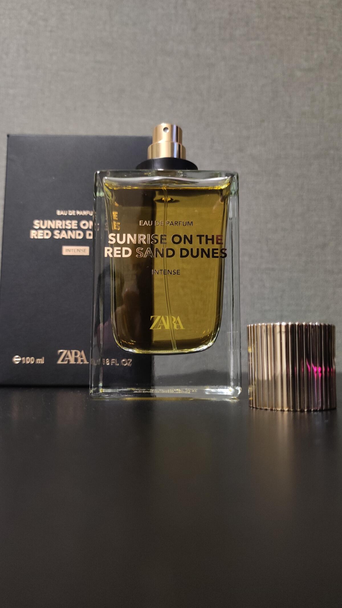 عطر ادکلن سانرایز آن د رد سند دونز اینتنس زَرا - Sunrise on the Red Sand Dunes Intense Zara - بررسی، قیمت و خرید