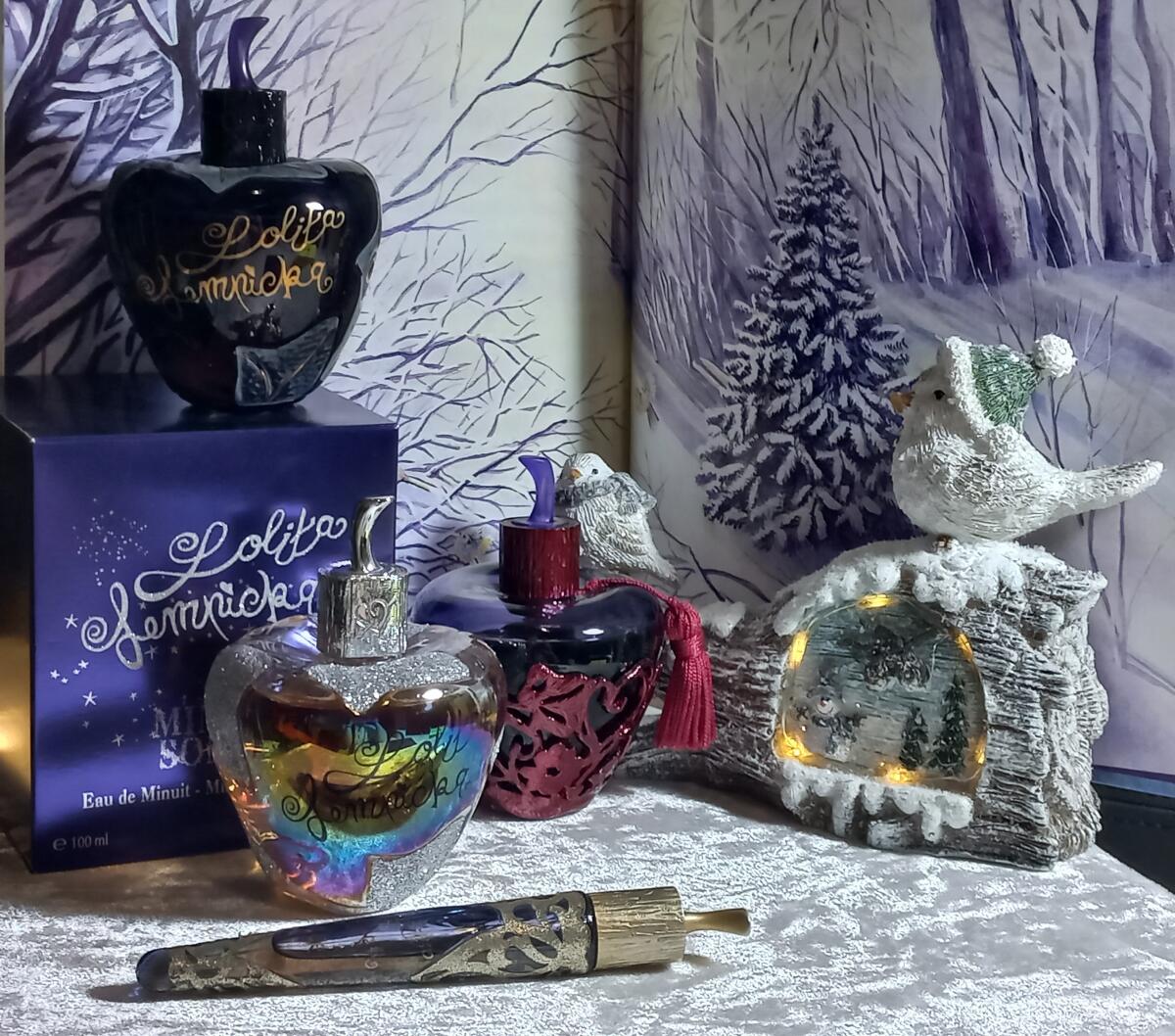 عطر ادکلن ایلوزیونز نوآغ لو پغمیه پغفم او دو مینویی لولیتا لمپیکا - Illusions Noires Le Premier Parfum Eau de Minuit Lolita Lempicka - بررسی، قیمت و خرید