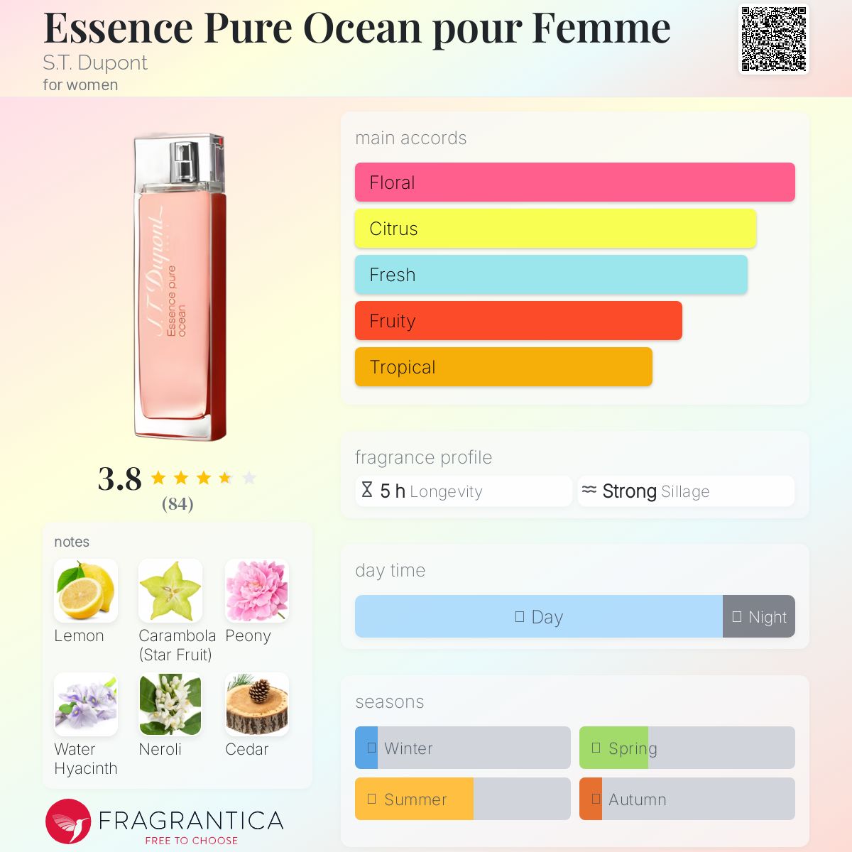 عطر ادکلن اسنس پیور اوشن پور فم دوپونت - Essence Pure Ocean pour Femme S.T. Dupont - بررسی، قیمت و خرید
