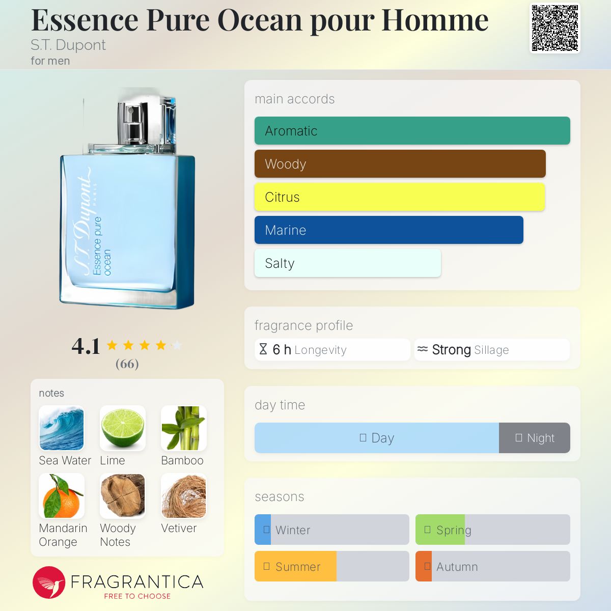 عطر ادکلن اسنس پیور اوشن پور اوم اس تی دوپونت - Essence Pure Ocean pour Homme S.T. Dupont - بررسی، قیمت و خرید