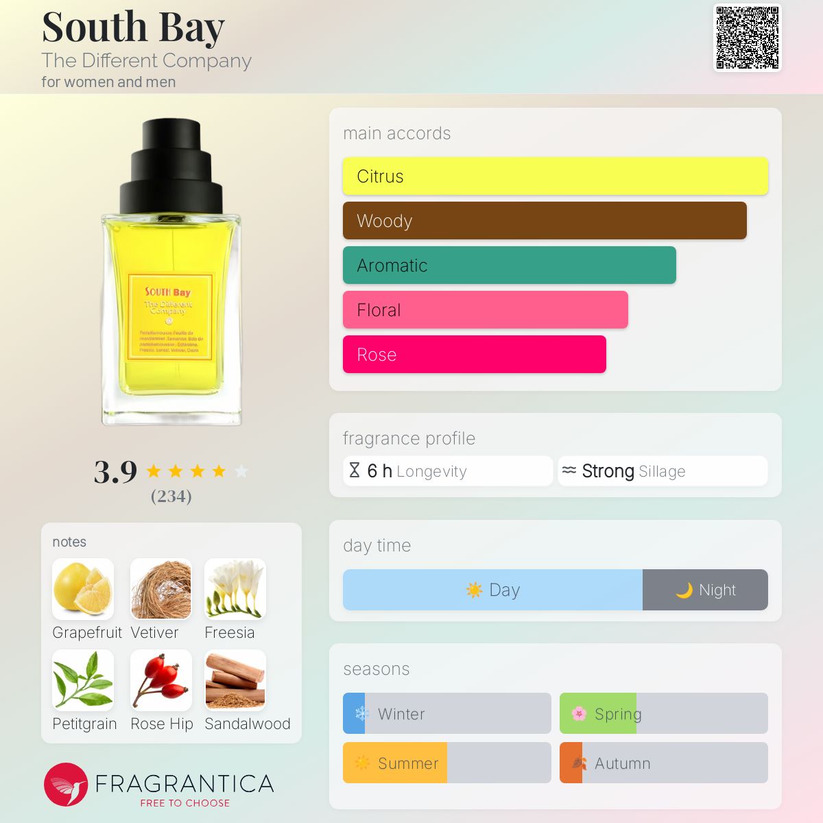 عطر ادکلن سوت بِی د دیفرنت کامپنی - South Bay The Different Company - بررسی، قیمت و خرید
