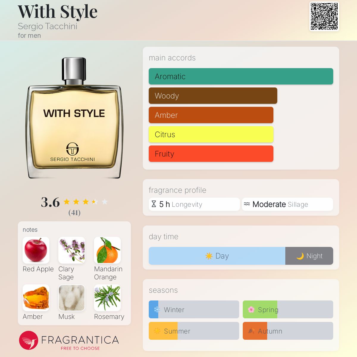 عطر ادکلن ویث استایل سرجیو تاچینی - With Style Sergio Tacchini - بررسی، قیمت و خرید