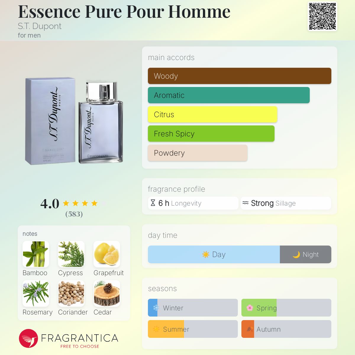 عطر ادکلن اسنس پیور پور هوم دوپو - Essence Pure Pour Homme S.T. Dupont - بررسی، قیمت و خرید