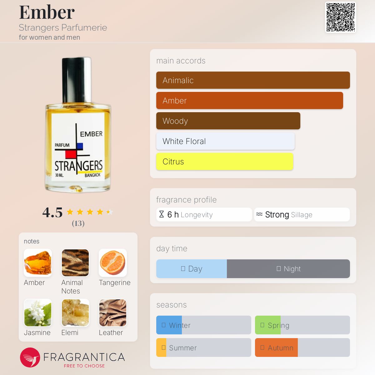 عطر ادکلن امبر استرنجرز پرفیومری - Ember Strangers Parfumerie - بررسی، قیمت و خرید