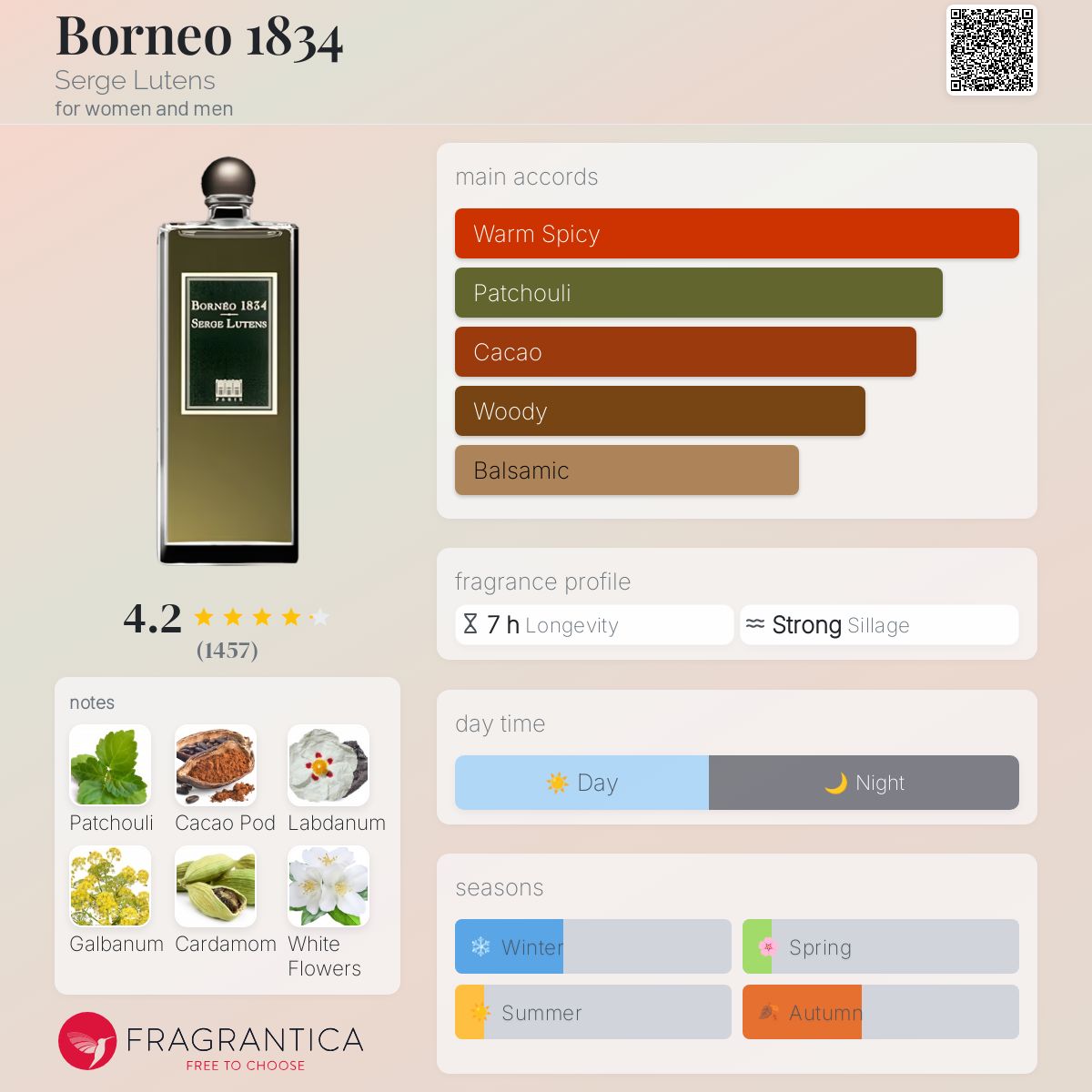 عطر ادکلن بورنئو ۱۸۳۴ سرج لوتنس - Borneo 1834 Serge Lutens - بررسی، قیمت و خرید