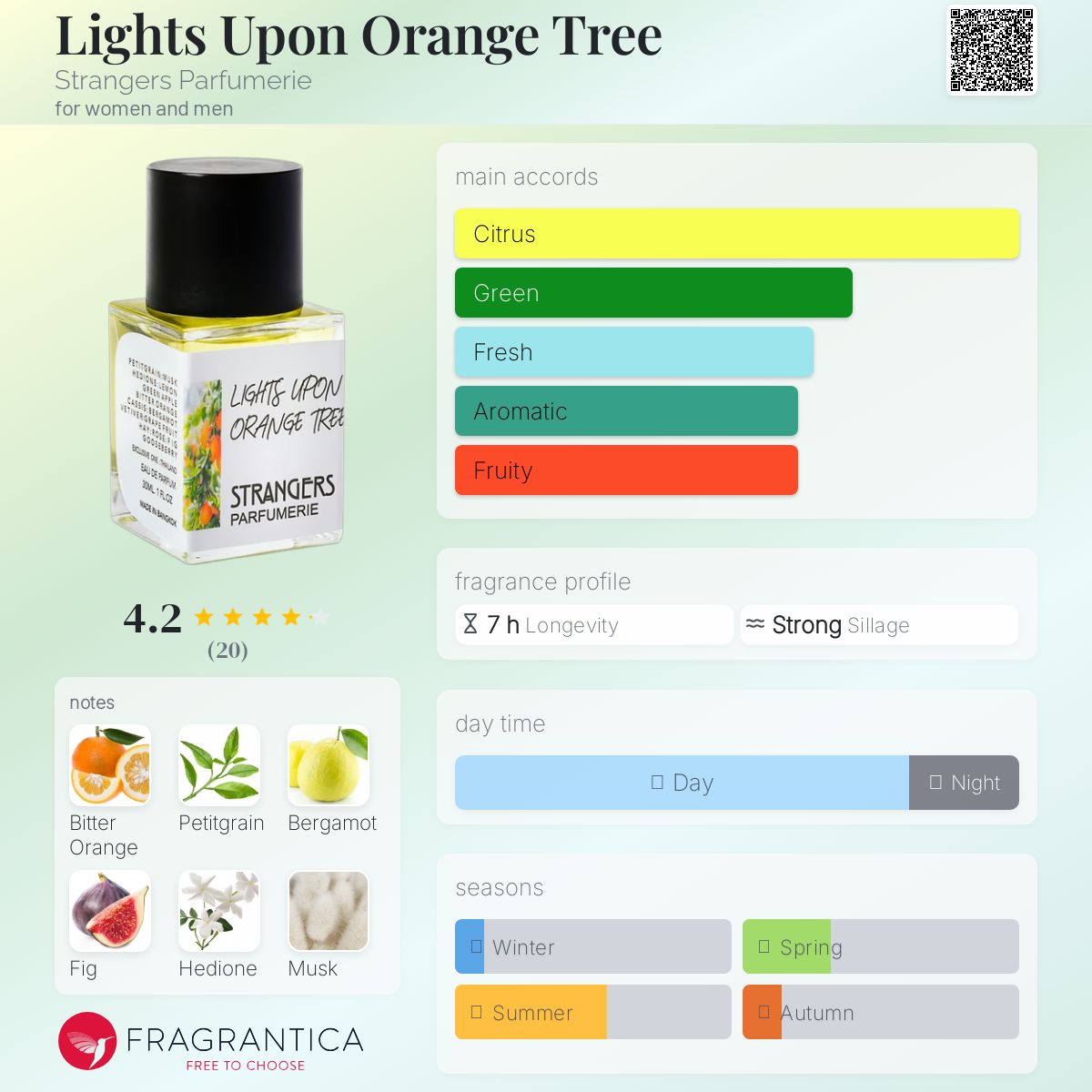 عطر ادکلن لایتس آپان اورنج تری استرنجرز پرفیومری - Lights Upon Orange Tree Strangers Parfumerie - بررسی، قیمت و خرید