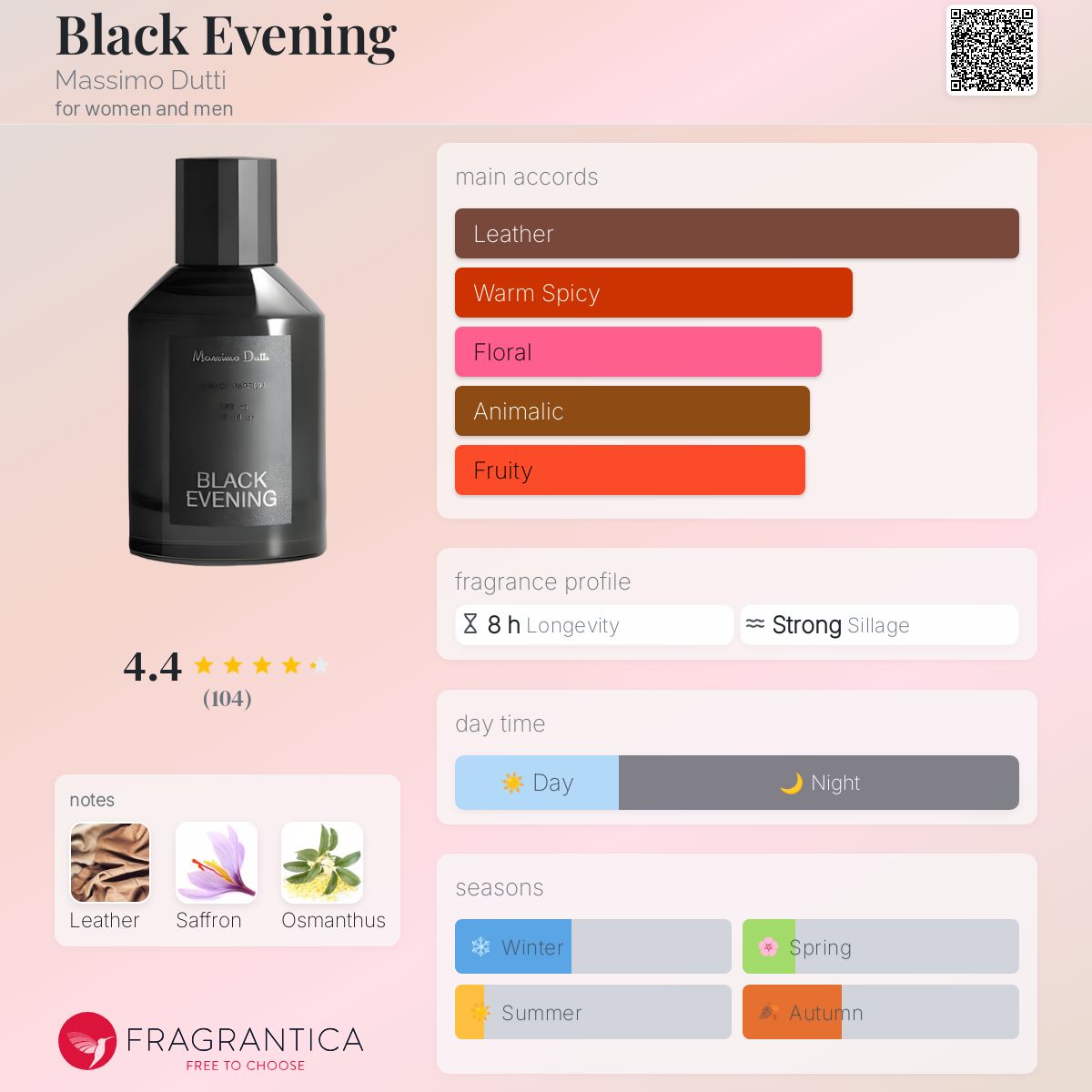 عطر ادکلن بلاک ایونینگ ماسیمو دوتی - Black Evening Massimo Dutti - بررسی، قیمت و خرید