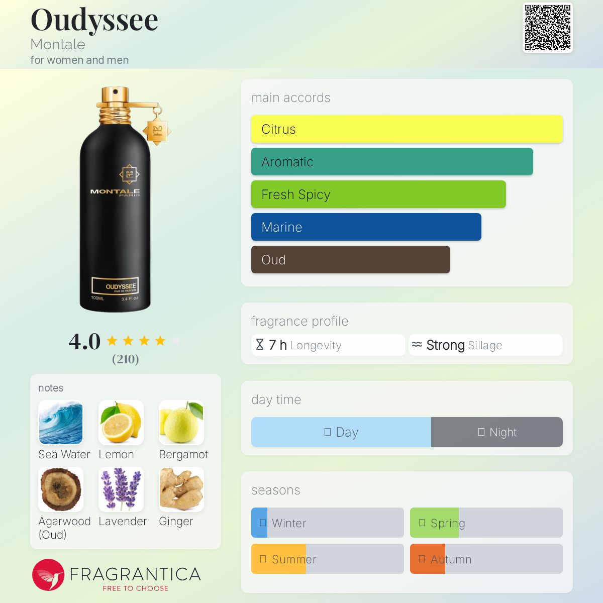 عطر ادکلن اودیسه مونتال - Oudyssee Montale - بررسی، قیمت و خرید