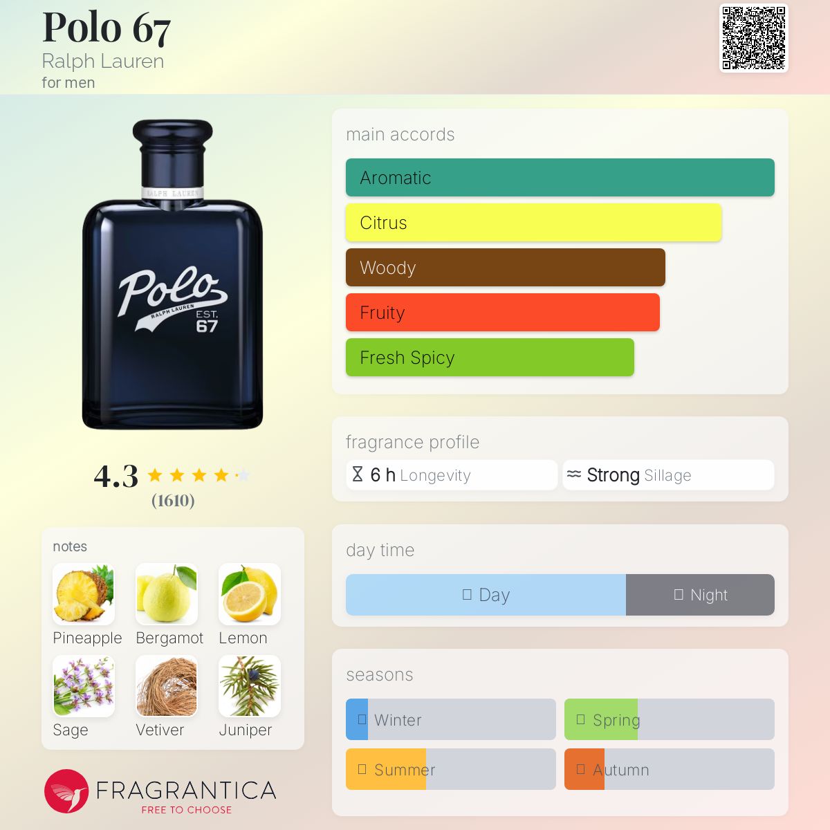 عطر ادکلن پولو شصت و هفت رالف لورن - Polo 67 Ralph Lauren - بررسی، قیمت و خرید