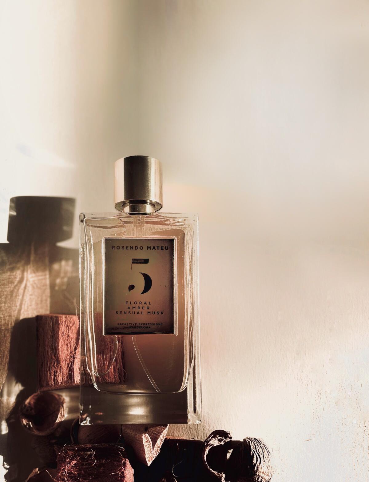 عطر ادکلن رزندو ماتئو نامبر فایو فلورال، امبر، سنشوال ماسک رسندو ماتئو اولفکتیو اکسپرشنز - Rosendo Mateu Nº 5 Floral, Amber, Sensual Musk Rosendo Mateu Olfactive Expressions - بررسی، قیمت و خرید