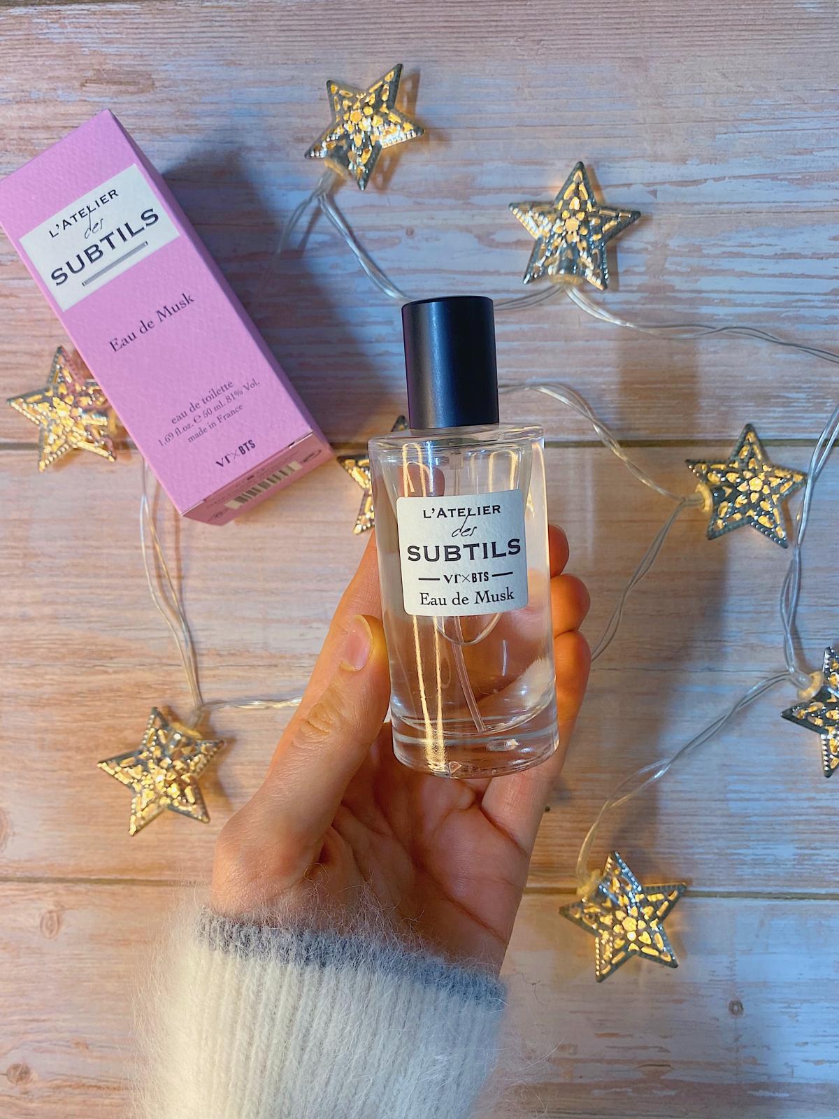عطر ادکلن لاتلیه د سابتیل او دو ماسک وی‌تیکس‌بی‌تی‌اس - L'Atelier des Subtils Eau de Musk VTxBTS - بررسی، قیمت و خرید