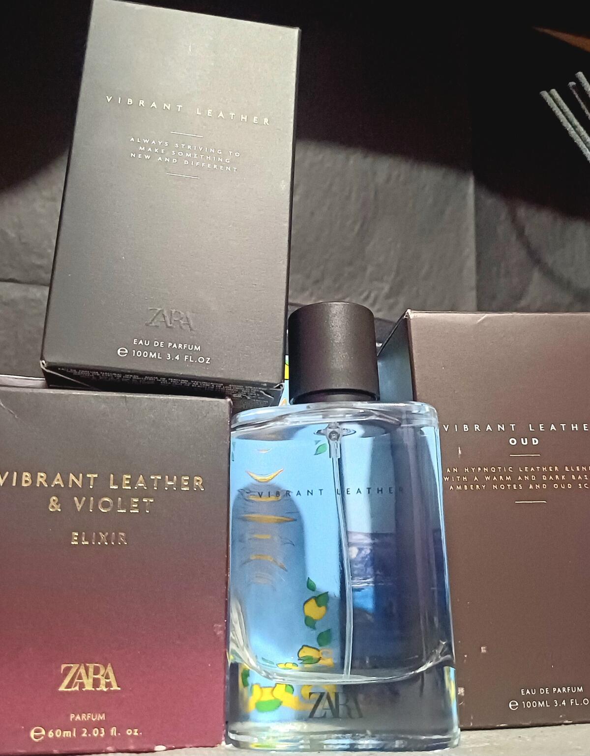 عطر ادکلن ویبرانت لدر اند وایولت الکسیر زارا - Vibrant Leather & Violet Elixir Zara - بررسی، قیمت و خرید