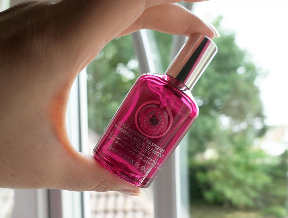 عطر ادکلن ارلی-هاروست رزبری دِ بادی شاپ - Early-Harvest Raspberry The Body Shop - بررسی، قیمت و خرید