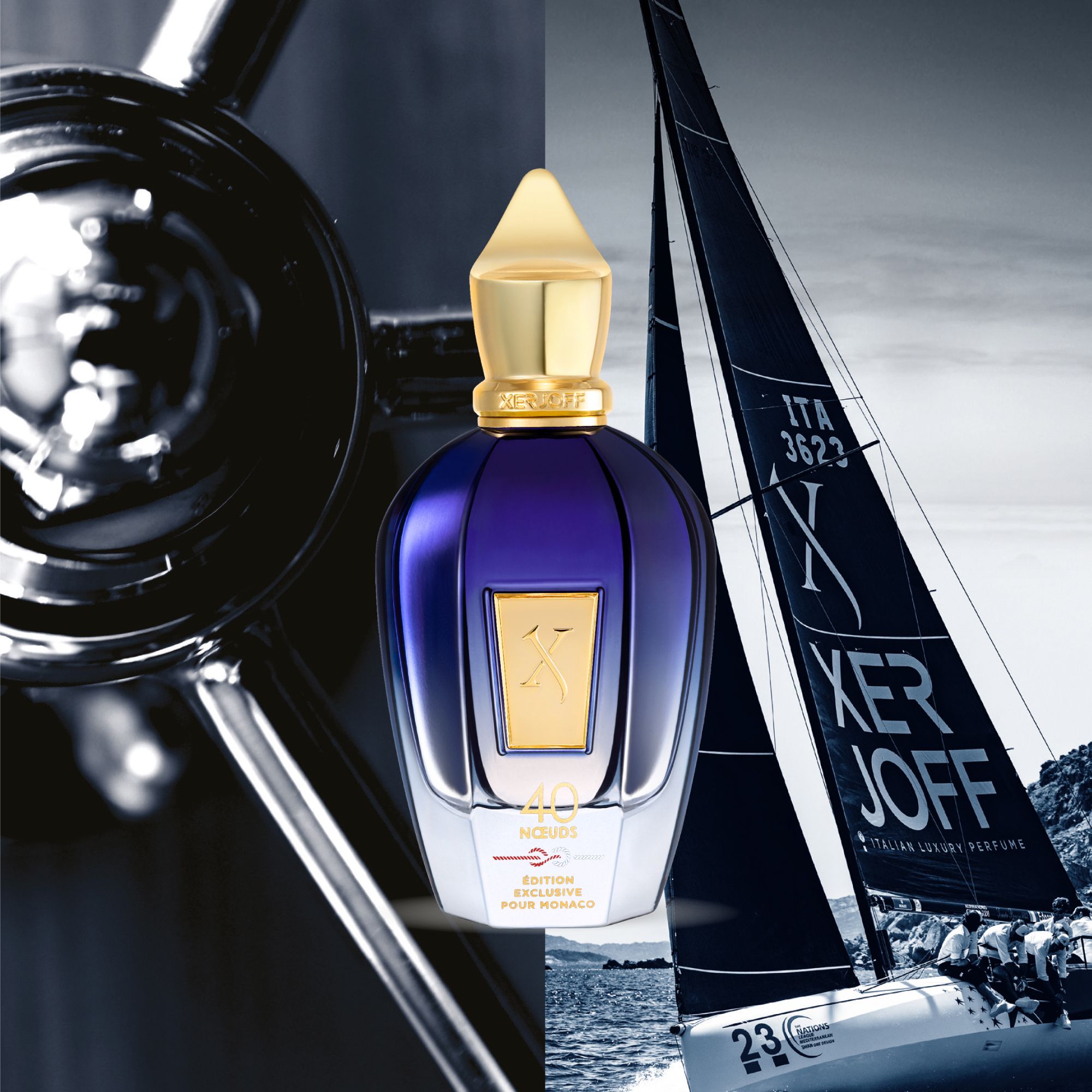 عطر ادکلن چهل نود زرجف - 40 Noeuds Xerjoff - بررسی، قیمت و خرید