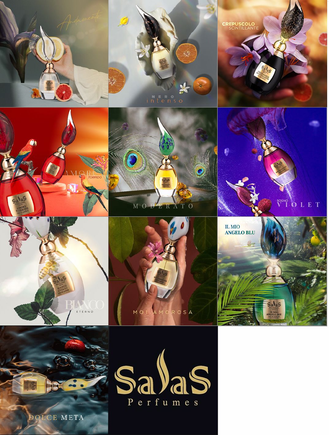 عطر ادکلن نینرو اینتنسو سالاس - Nero Intenso Salas - بررسی، قیمت و خرید