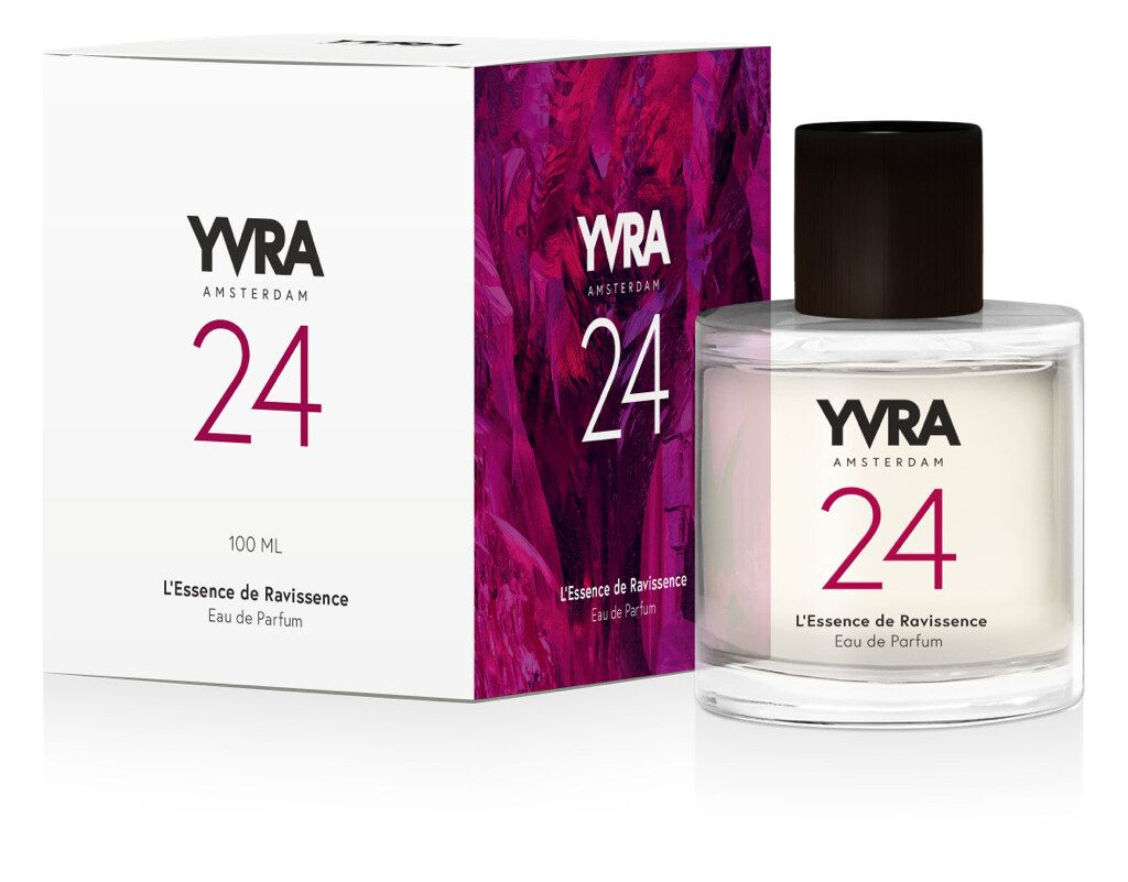 عطر ادکلن بیست و چهار ال اسنس د رواینسانس یورا - 24 - L'Essence de Ravissence YVRA - بررسی، قیمت و خرید