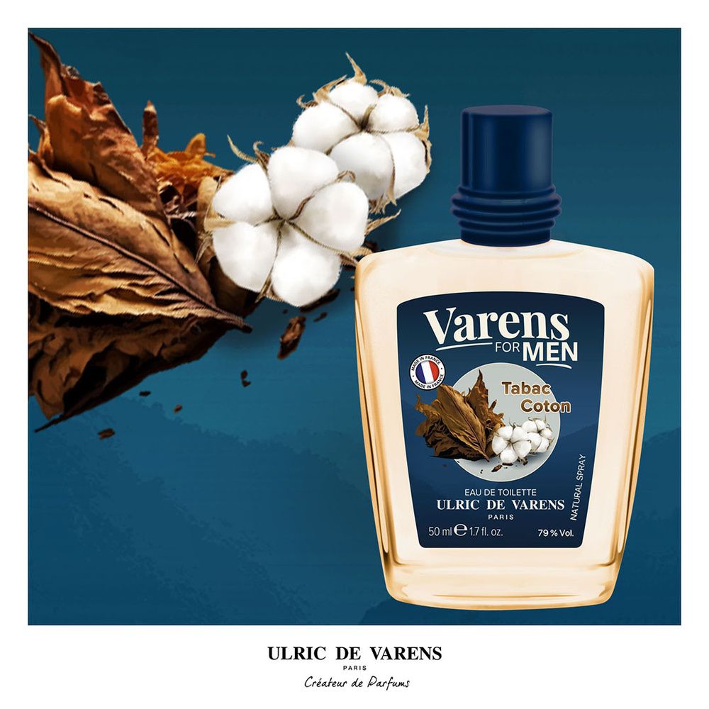 عطر ادکلن وارنز فور من تاباک کوتون اولریک دو ورنس - Varens For Men Tabac Coton Ulric de Varens - بررسی، قیمت و خرید