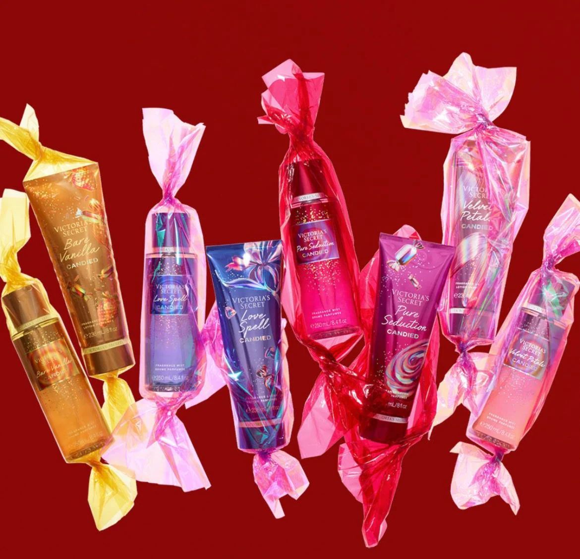 عطر ادکلن ولوت پتلس کندید ویکتوریا سیکرت - Velvet Petals Candied Victoria's Secret - بررسی، قیمت و خرید
