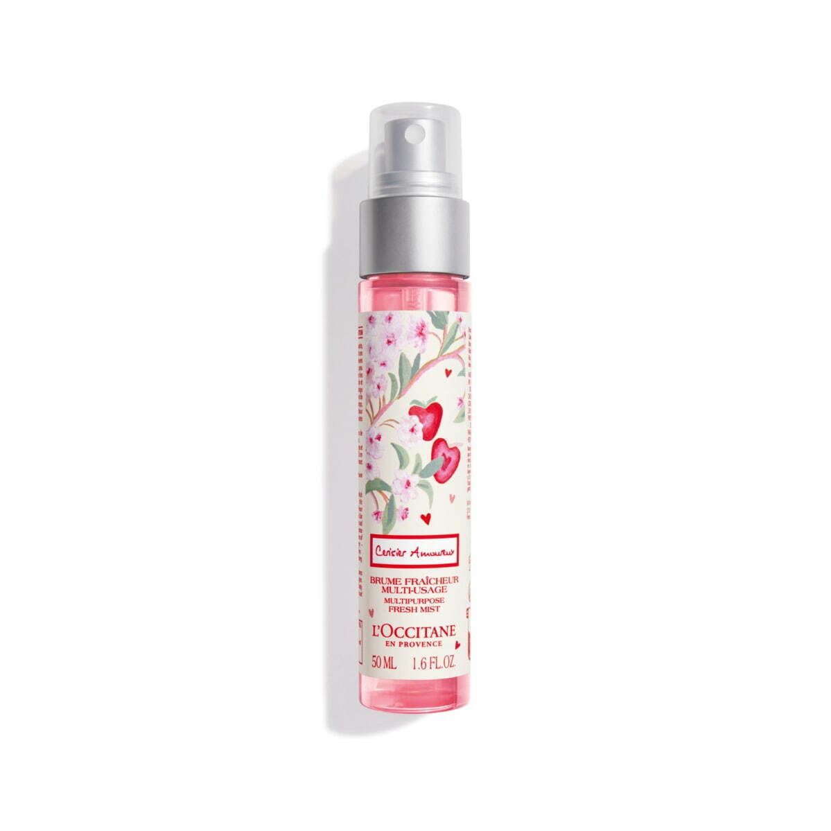 عطر ادکلن چریزیه آمورو لوکسیتان - Cerisier Amoureux (Cherry Blossom & Strawberry) L'Occitane en Provence - بررسی، قیمت و خرید
