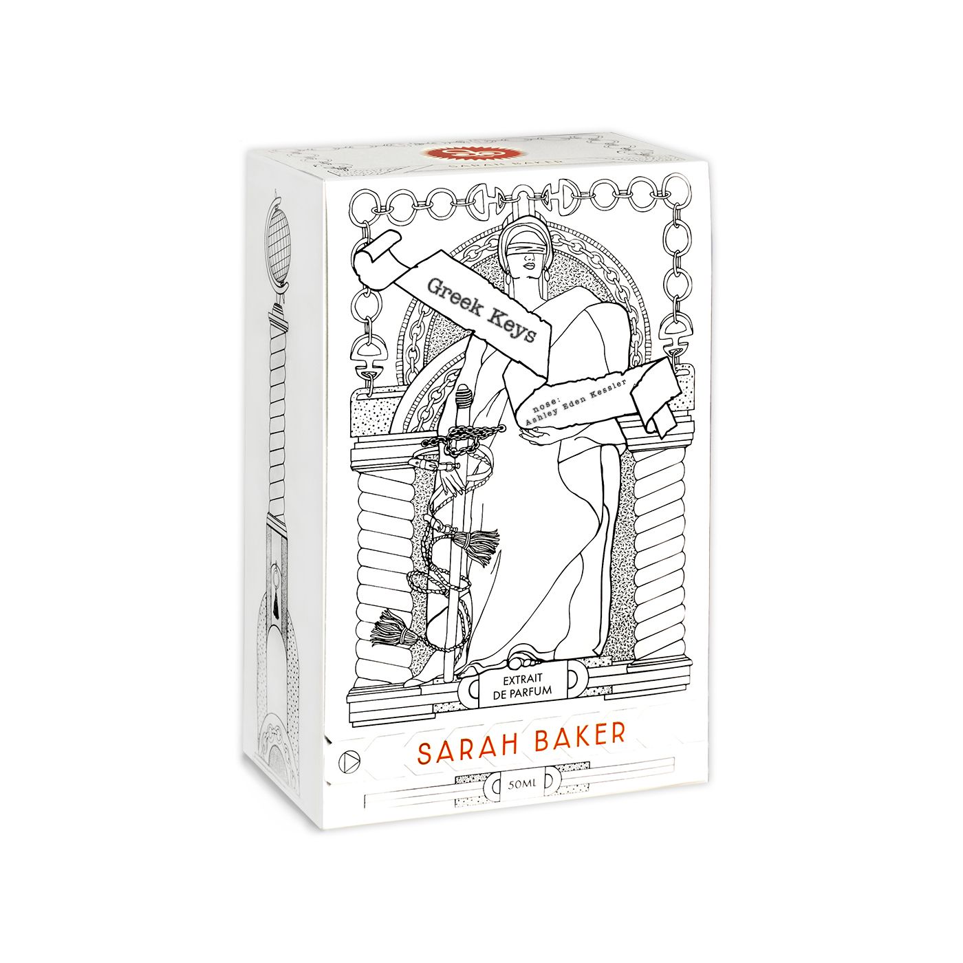 عطر ادکلن گریگ کیس سارا بیکر پرفیومز - Greek Keys Sarah Baker Perfumes - بررسی، قیمت و خرید