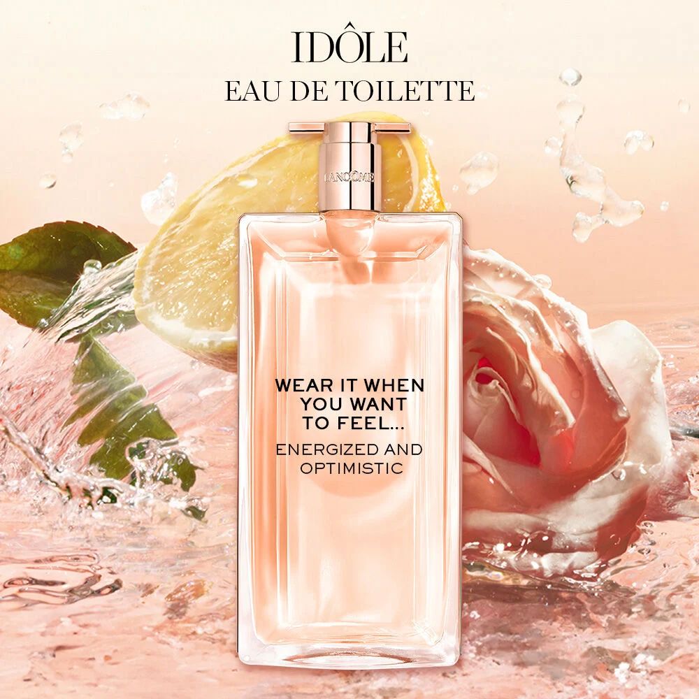 عطر ادکلن ایدول او دو تویلت لانکوم - Idôle Eau de Toilette Lancôme - بررسی، قیمت و خرید