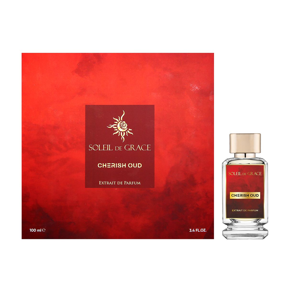 عطر ادکلن چریش عود سولِی دو گراس - Cherish Oud Soleil de Grâce - بررسی، قیمت و خرید