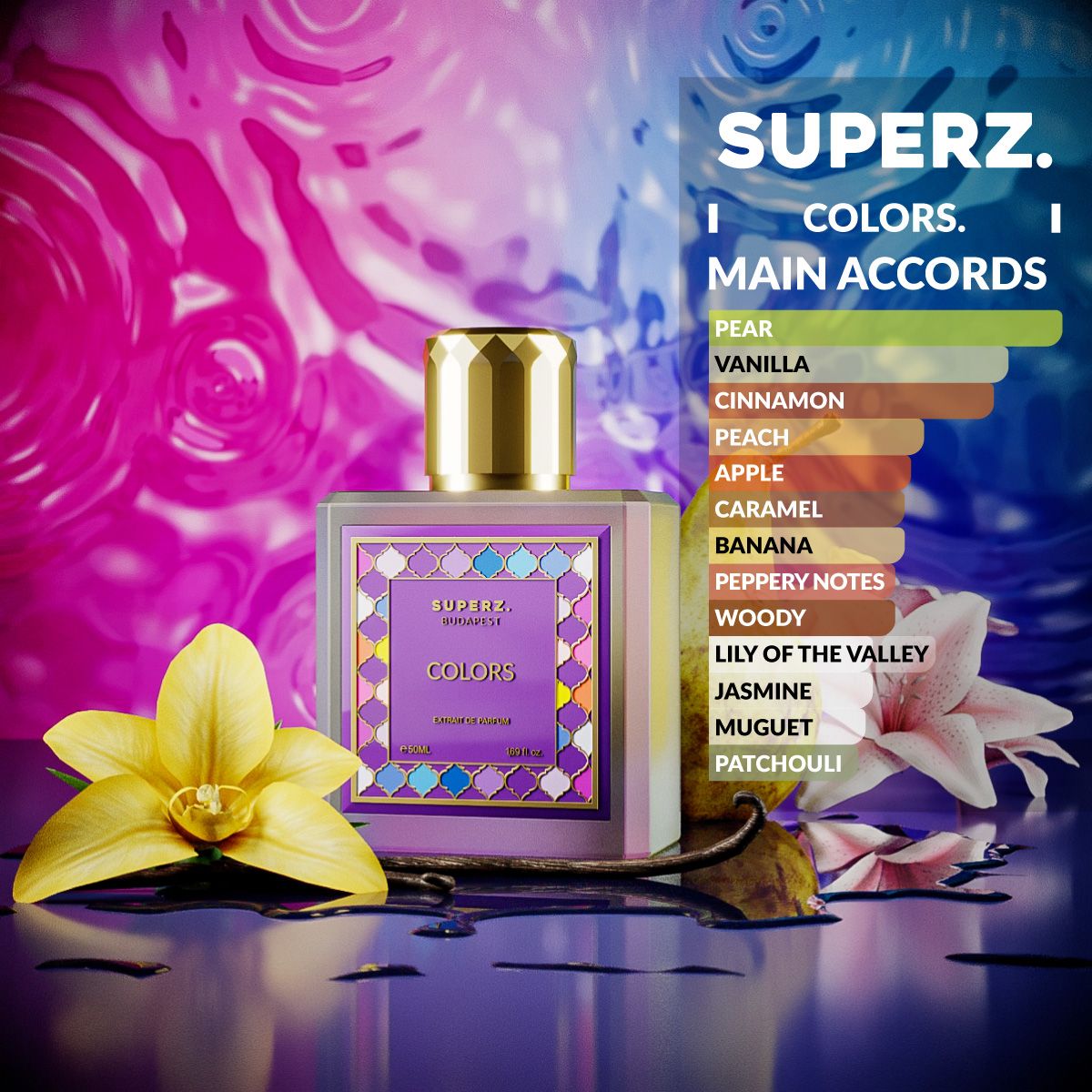 عطر ادکلن کالِرز سوپرز - Colors Superz. - بررسی، قیمت و خرید