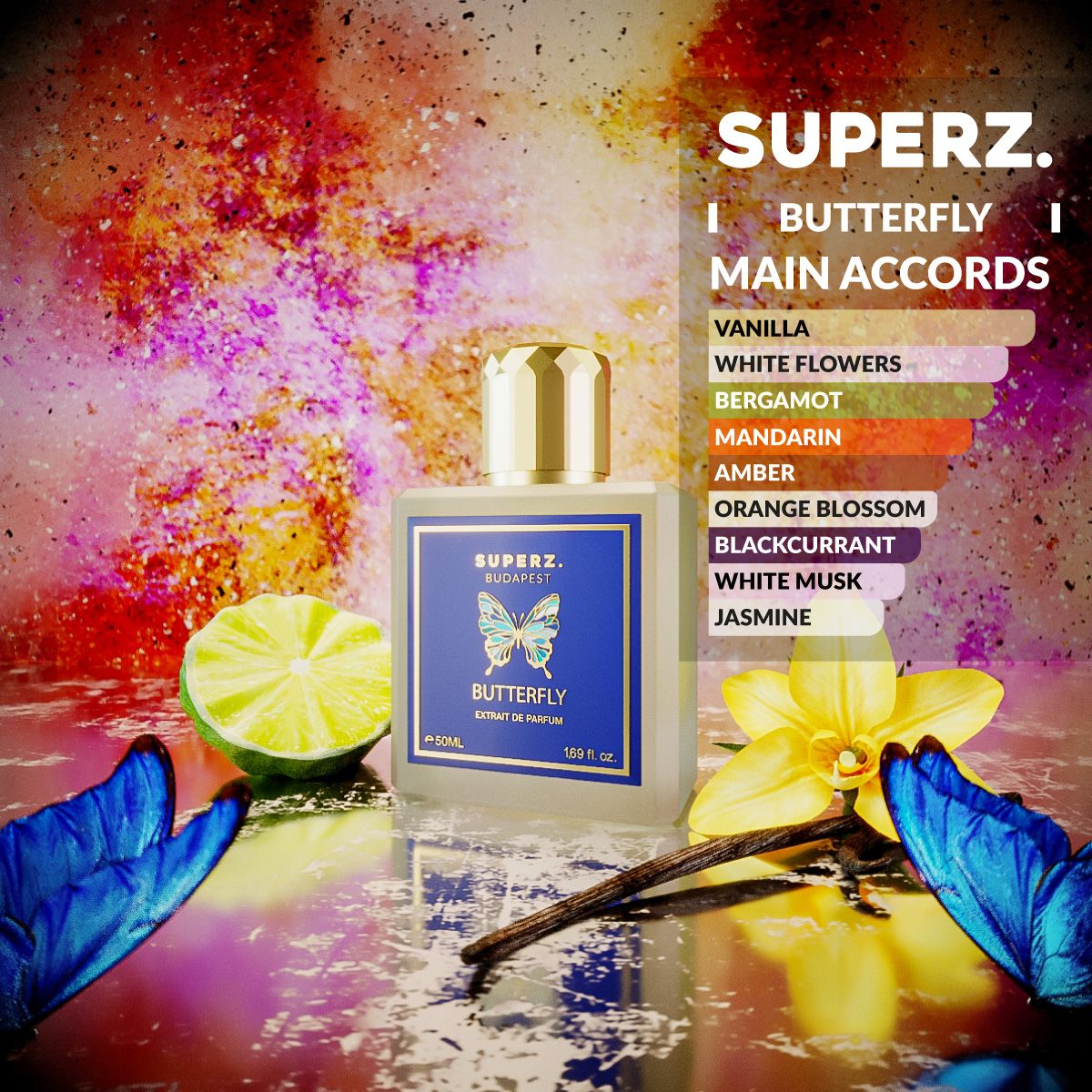 عطر ادکلن باترفلای سوپِرز - Butterfly Superz. - بررسی، قیمت و خرید