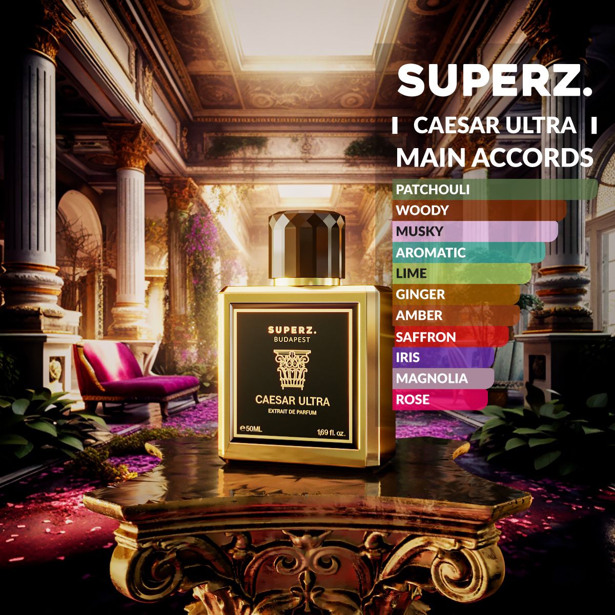 عطر ادکلن سزار اولترا سوپرز - Caesar Ultra Superz. - بررسی، قیمت و خرید