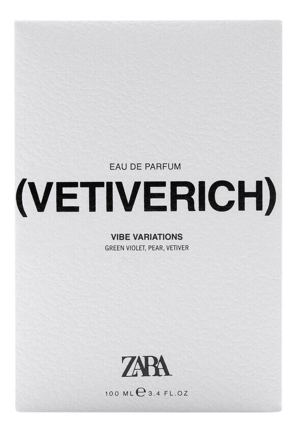 عطر ادکلن وتیوریچ زارا - (Vetiverich) Zara - بررسی، قیمت و خرید