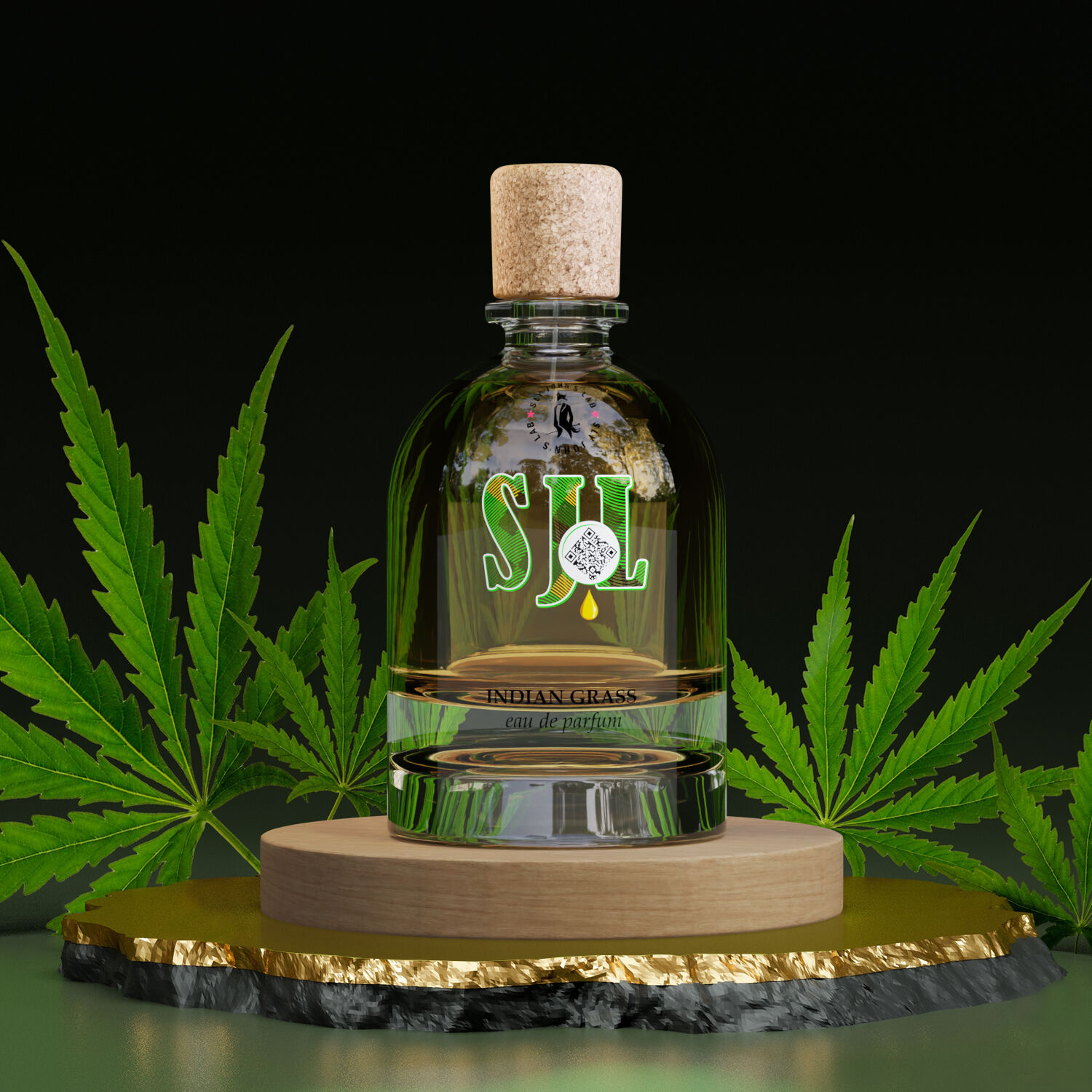 عطر ادکلن ایندین گرس اسلای جانز لب - Indian Grass Sly John's Lab - بررسی، قیمت و خرید