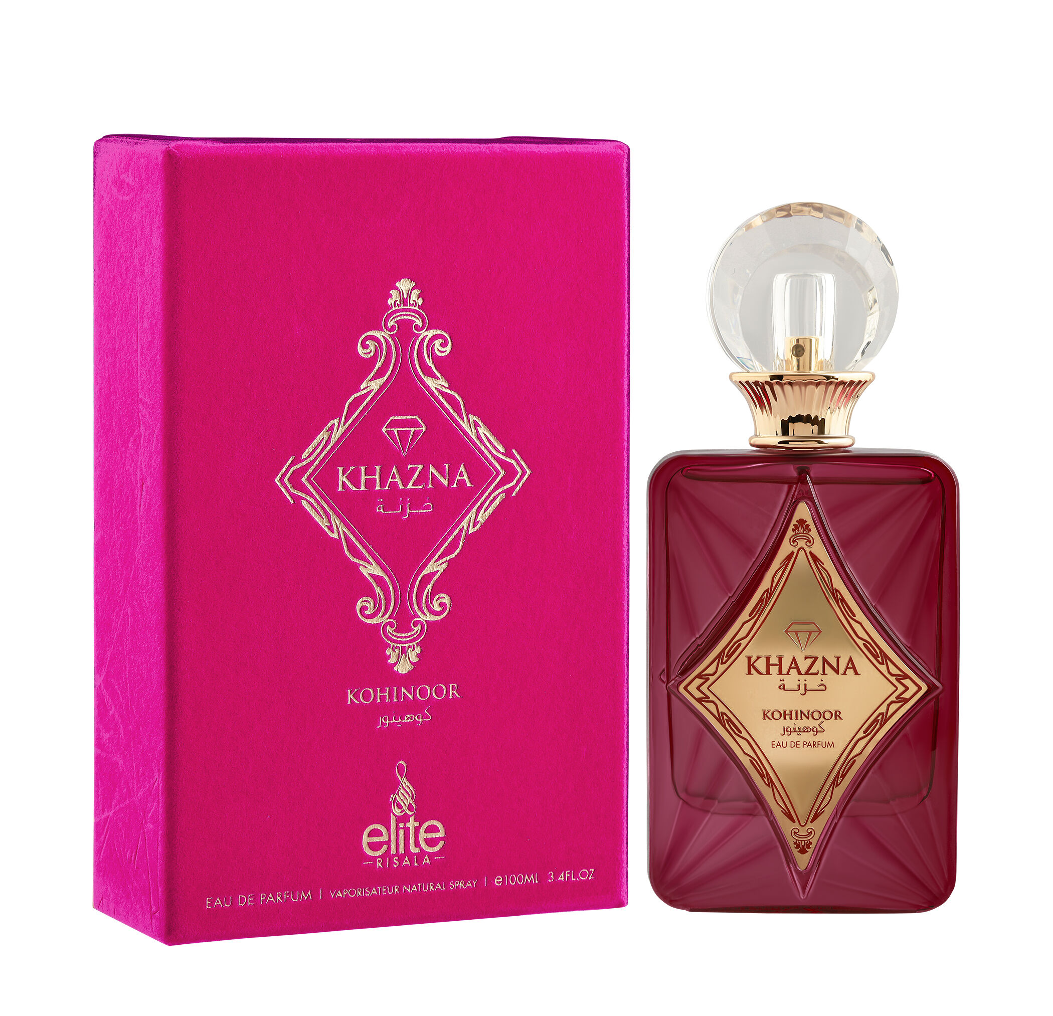 عطر ادکلن خزانه کوهینور ریسال الیت - Khazna Kohinoor Risala Elite - بررسی، قیمت و خرید