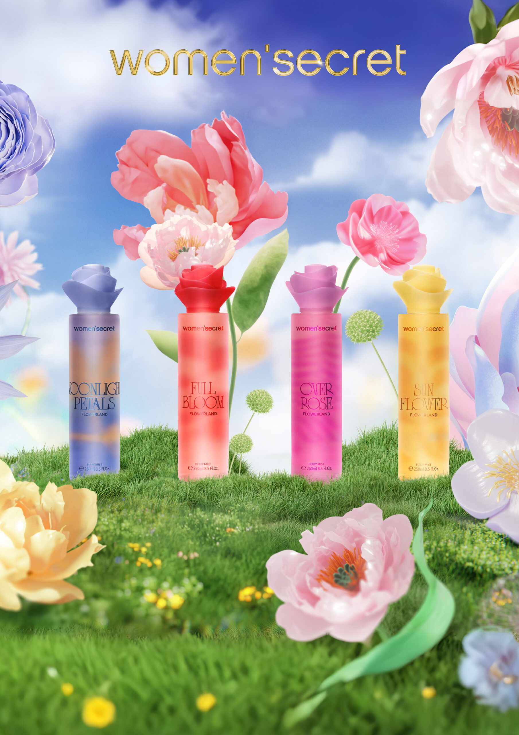 عطر ادکلن فول بلوم بادی میست وومن سکرت - Full Bloom Body Mist Women Secret - بررسی، قیمت و خرید