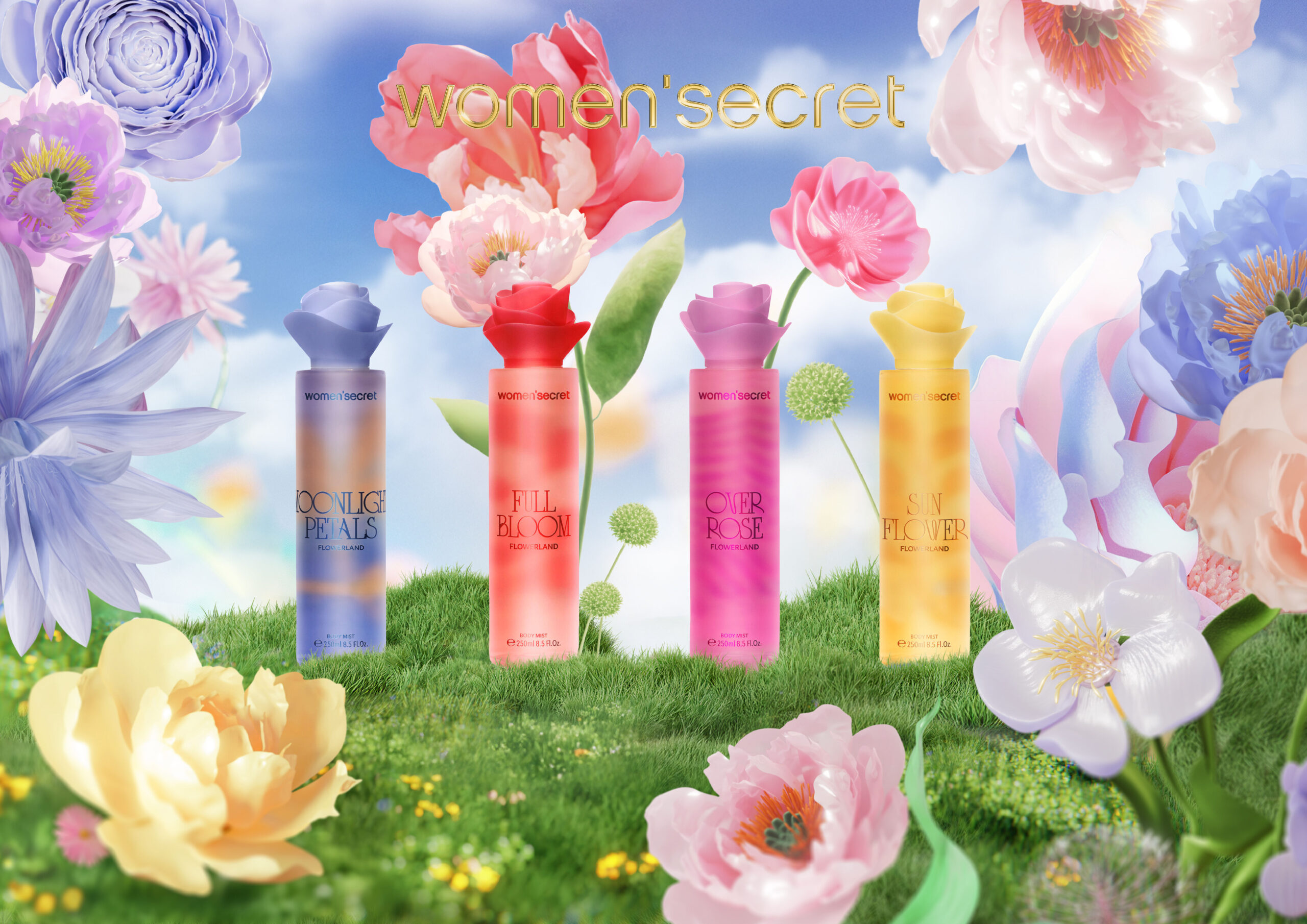 عطر ادکلن مون‌لایت پتالز بادی میست ویمن سیکرت - Moonlight Petals Body Mist Women Secret - بررسی، قیمت و خرید