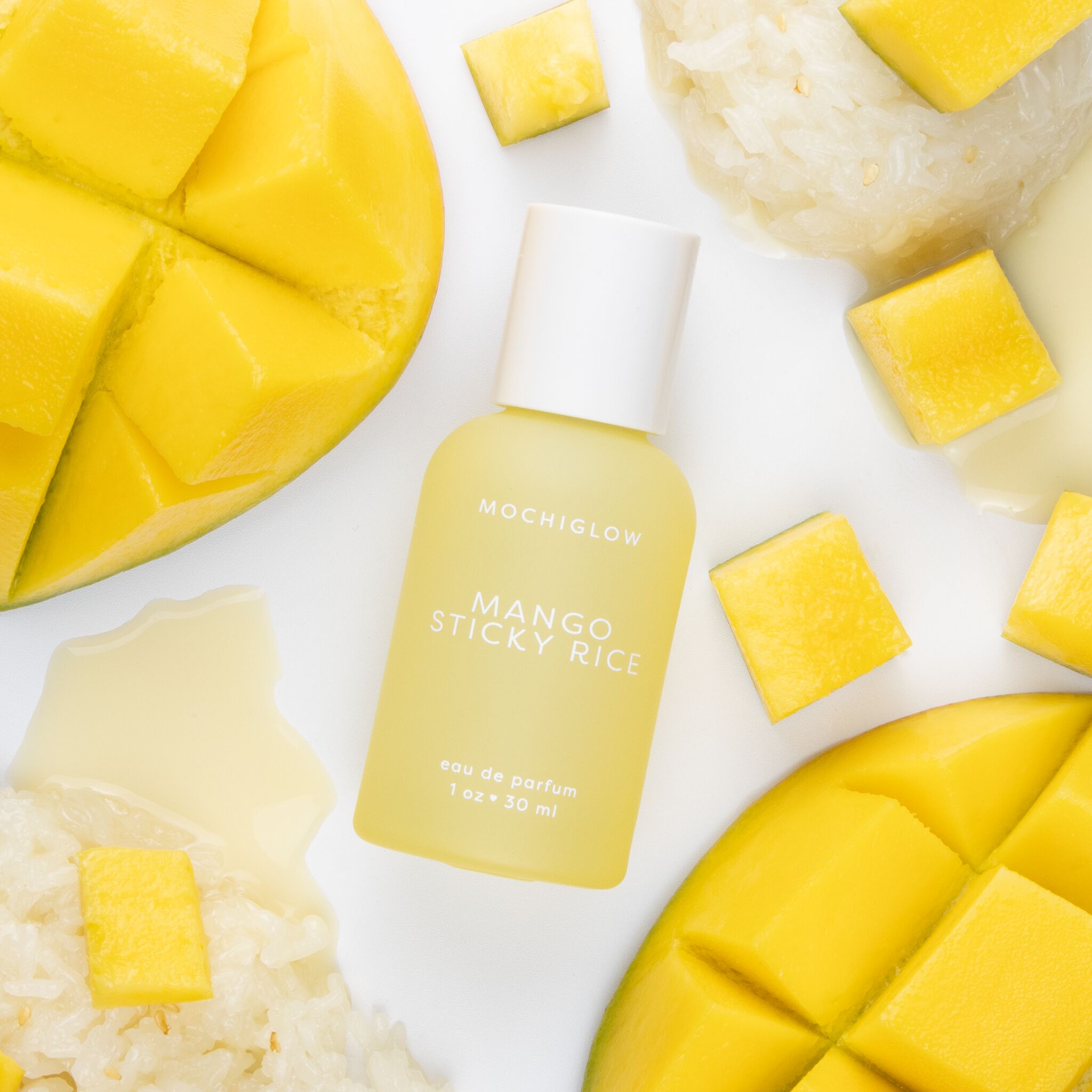 عطر ادکلن منگو استیکی رایس ماچی‌گلو - Mango Sticky Rice Mochiglow - بررسی، قیمت و خرید