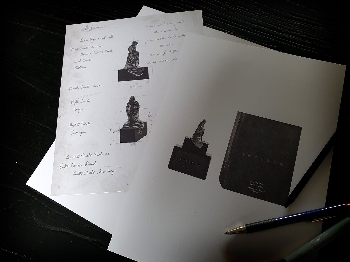 عطر ادکلن اینفرنو سفایر استودیوز - Inferno Sapphire Studios - بررسی، قیمت و خرید
