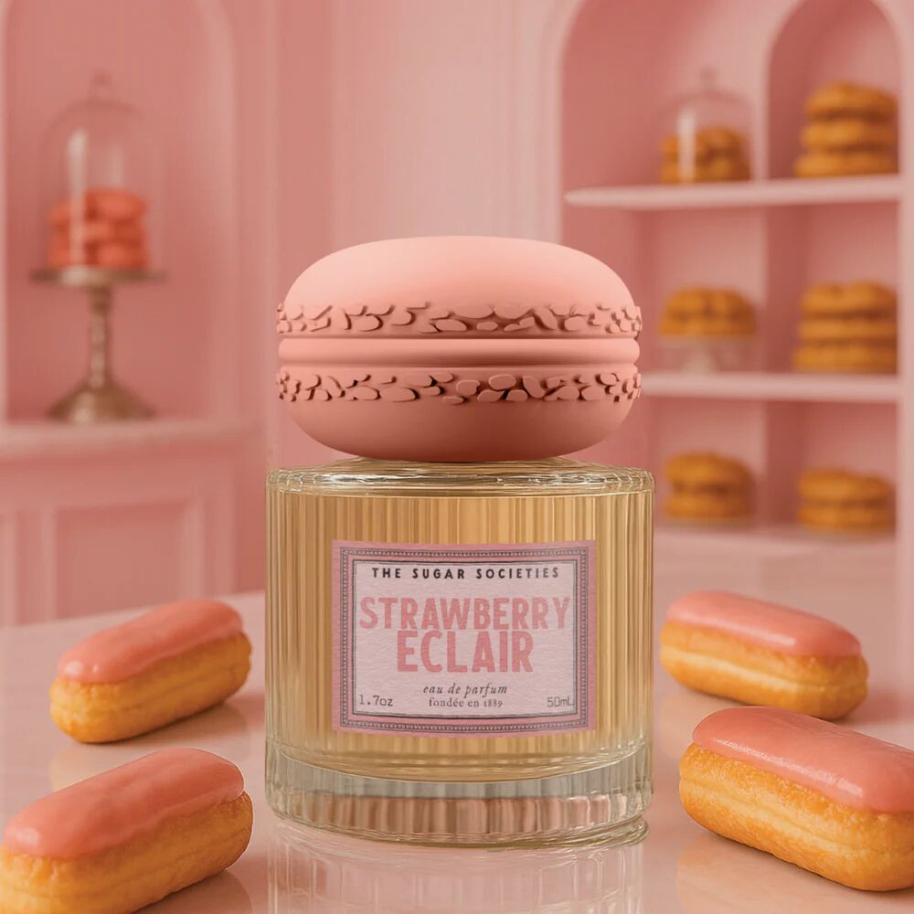 عطر ادکلن استرابری اکلر د شوگر سوسایتیز - Strawberry Eclair The Sugar Societies - بررسی، قیمت و خرید