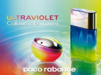 عطر ادکلن اولتراوایولت من کالرز آو سامر رابان - Ultraviolet Man Colours of Summer Rabanne - بررسی، قیمت و خرید
