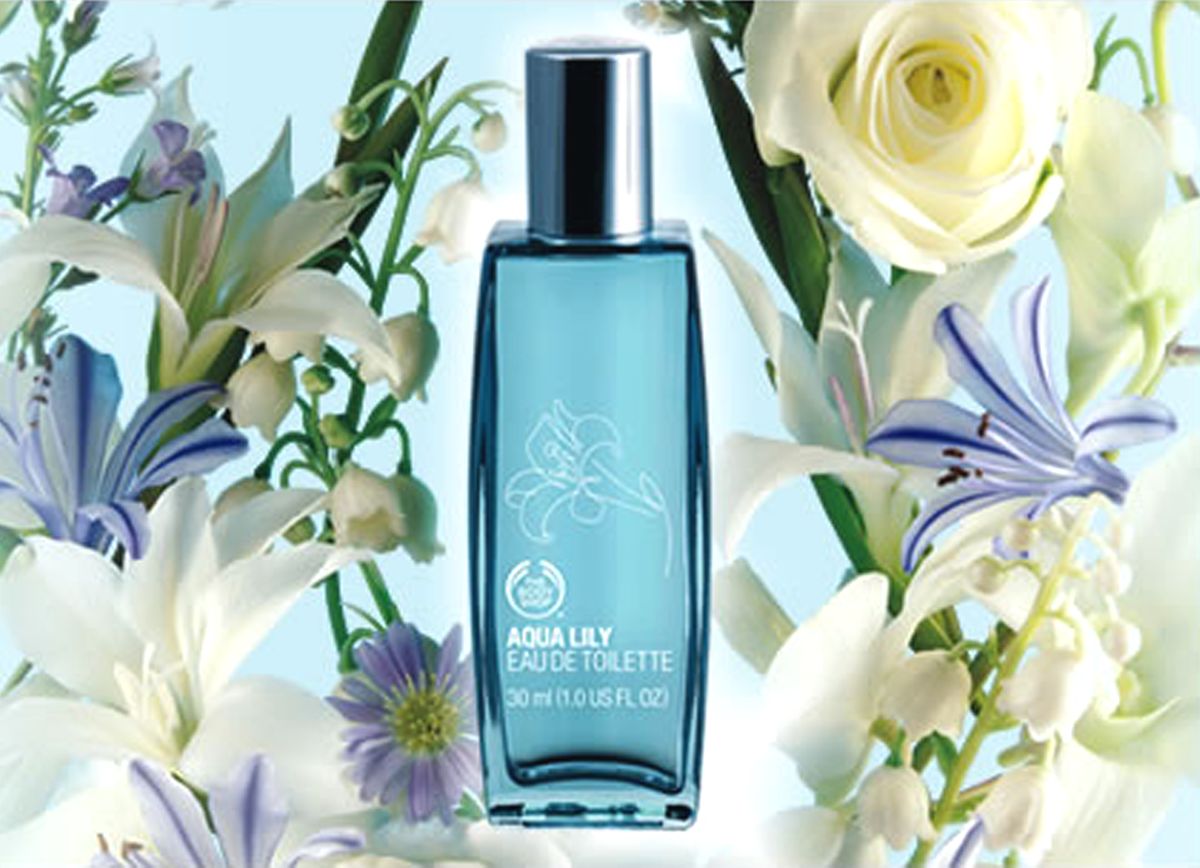 عطر ادکلن آکوا لیلی ۲۰۰۸ دِ بادی شاپ - Aqua Lily 2008 The Body Shop - بررسی، قیمت و خرید